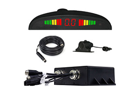 Reverse Parking Sensor Rear Backup Radar Audio Buzzer Alarm Kit,